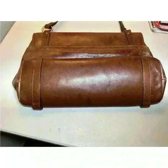 Genuine Brown Leather Purse/Handbag Made In Brazil - Picture 4 of 8